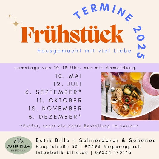 Frühstückstermine 2025