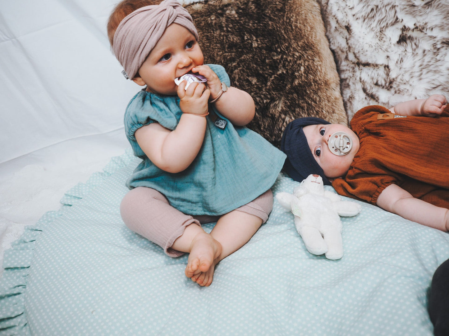 Musselinbluse Kinder