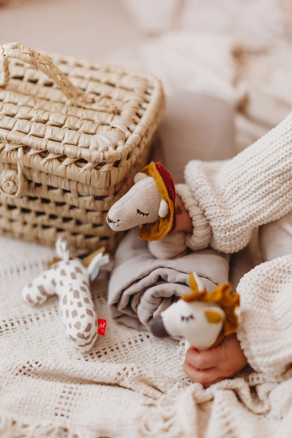 Greifling Rassel Giraffe Löwe Zebra