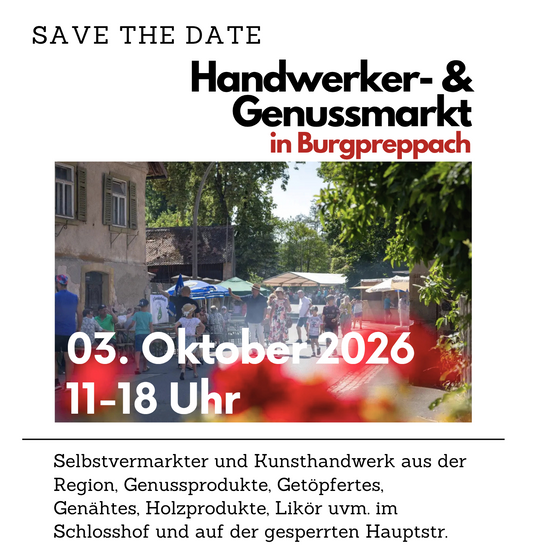 Handwerker- und Genussmarkt Burgpreppach